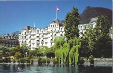 10712 - Postkarte mit Hotel Eden Au Lac in Montreux, Schweiz