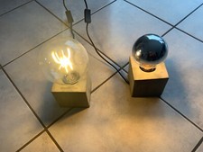 2 Deko Lampen, Nachttisch