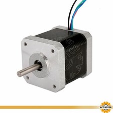 1PCS Schrittmotor Nema 17 Stepper Motor 0,4Nm 60oz.in 2,4A 48MM Länge Φ5mm shaft