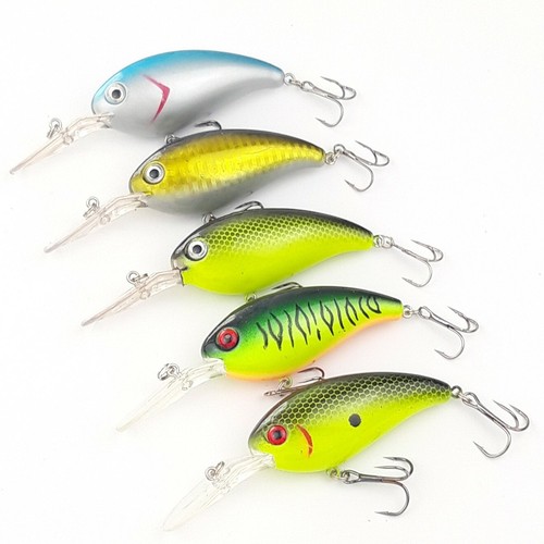 5er set crank bait wobbler - crank,