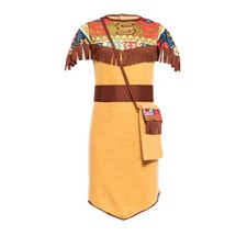 Indianerin kleid kinder - indianerin,