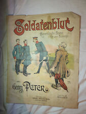 Soldatenblut Georg Peter antik