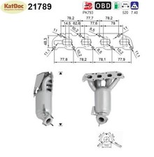 ✅ Katalysator für Opel