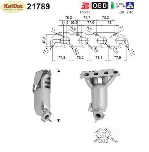 Katalysator für opel - ✅,