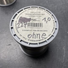 Chemet 1kg ø1,0mm Sn99Cu1