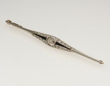 ART DECO BROSCHE 14KT 585 Gold