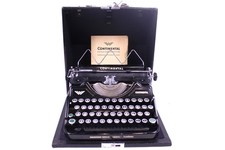 CONTINENTAL Reise Schreibmaschine Wanderer Werke Typewriter 1940 Schwarz