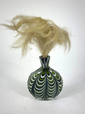 Schnupftabakflasche Grün Weiß Bayern Schnupftabakglas Bixl Glas Flasche Dose Alt