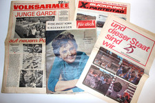 Konvolut Zeitung DDR -