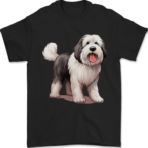 Old english sheepdog herren - old,