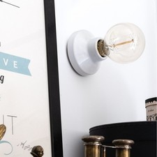 Retro Porzellan Deckenleuchte Wandleuchte E27 I Lampenfassung Keramikfassung