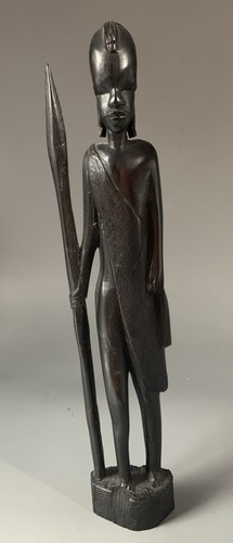 Holzfigur besmo ebenholz - besmo,