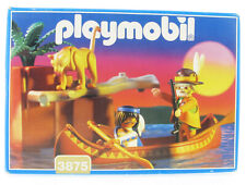 PLAYMOBIL 3875 Indianer Trapper mit Kanu in OVP Box 1996 Western Figur Cowboy