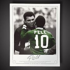 PELE - NEW YORK COSMOS, 1977 handsigniertes Foto £ 299