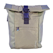 STOLLBAG Rolltop Rucksack S Damen Nachhaltig Recycelt Arbeit Klein Laptop Neu