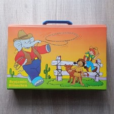 Benjamin Blümchen Elefant Hörspiel 32 MC Kassetten Sammlung + Koffer Sammlung 