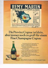 Remy Martin Werbeanzeige Werbung Remy Martin #7 NG