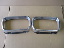 Blende Scheinwerfer ring Scheinwerferblende links rechts Set Ford Taunus P7 