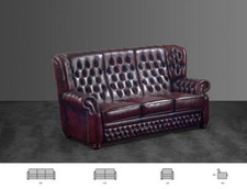 3er Sofa Chesterfield 3-Sitzer