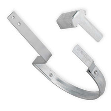 10er Set Rinnenhalter