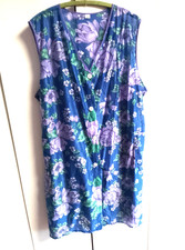 Kittel Schürze Zofe Sissy Dederon Nylon Gr.60 Neu! BW 78cm L 108cm  DDR Übergroß