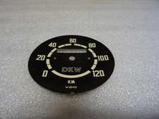 DKW Zifferblatt für DKW Oldtimer Motorrad bis 120 km/h original VDO Ersatzteil