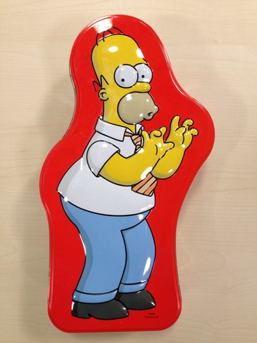 Homer simpson keksdose - simpson, (leer)