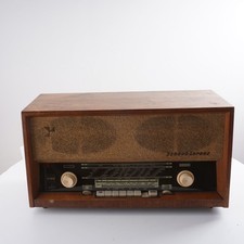 Schaub-Lorenz Goldsuper Stereo 20 Röhrenradio Ungetestet f. Ersatztei