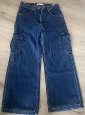 Cargohose von ZDN, Gr. S/36-38, blau mit weitem Bund