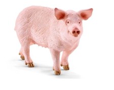 Schleich 13782 Schwein 10 cm Serie Bauernhof 
