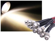 10x led schraube edelstahl - 10x,