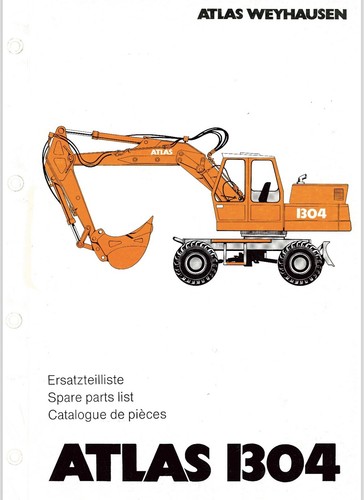 Atlas 1304 mobilbagger - 1304,