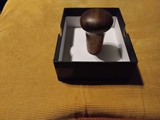 Schaltknauf Holz, 15,5 mm Innendurchmesser,  guter Zustand 