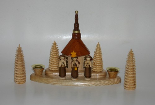 Seiffener kirche mit kurrende - mit,