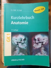 Kurzlehrbuch Anatomie 17. Auflage Urban & Fischer Verlag