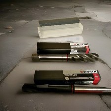 Würth Set Maschinengewindebohrer HSCo Tialn Rot Form C M20. und WN HSCO8 Bohrer 