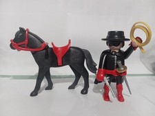 PLAYMOBIL FIGUREN DER NAPOLEONISCHE FUCHS UND TORNADO PFERD NAPOLEON...