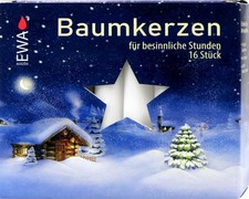5x EWA 16er Packung Baumkerzen