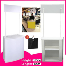 Messetheke Promotionstand Messestand Verkaufsstand Mit Tasche, hoch 200 CM