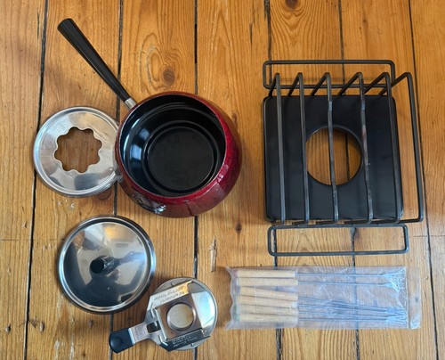Spring fondue set - set, 18/10