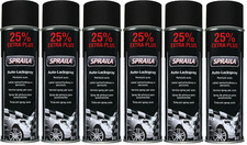 Schwarz Matt Lackspray  6 x
