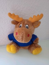Sparkasse Elch Plüschtier Vintage Stofftier Sammler Selten