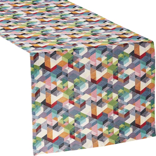 Sander tischläufer cubes - sander, "cubes"
