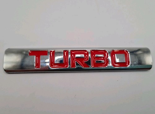 Turbo emblem schriftzug - emblem,