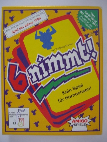 Nimmt kartenspiel von - -,