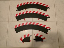 3x CARRERA Randstreifen Kurve 1/60° außen ZWEITE WAHL für Evo, Digital 132 / 124
