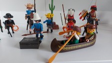 Playmobil Konvolut / Cowboys/Indianer/Ritter/Seeräuber
