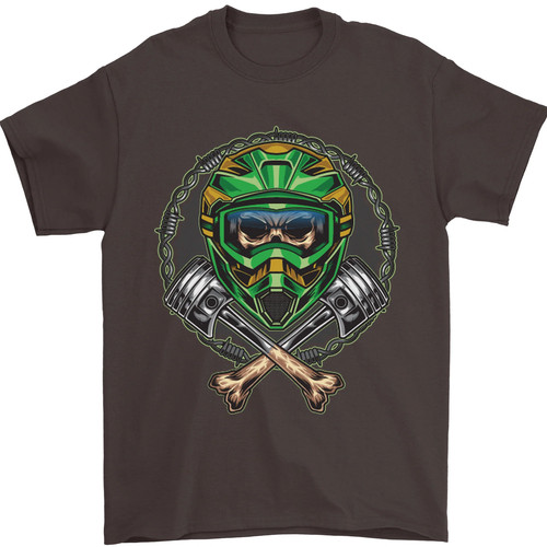 Motocross skull dirt bike - motocross,
