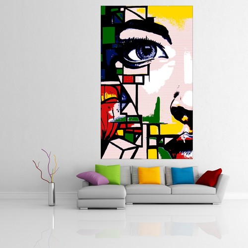 Leinwand bild xxl pop art - bild,