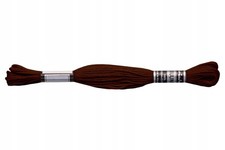 Dunkelbraun Stickgarn 8m 100%